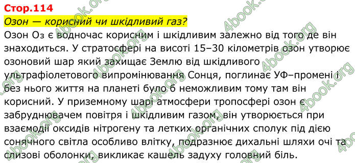 ГДЗ Хімія 8 клас Мідак