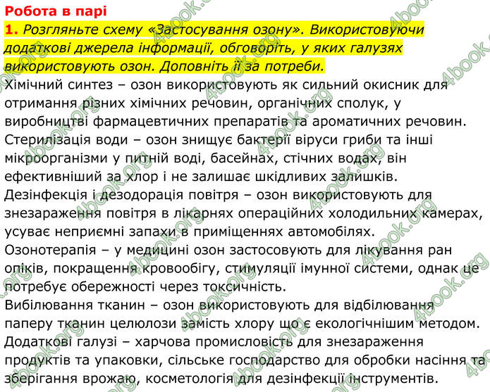 ГДЗ Хімія 8 клас Мідак