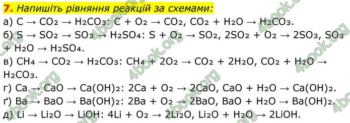 ГДЗ Хімія 8 клас Мідак