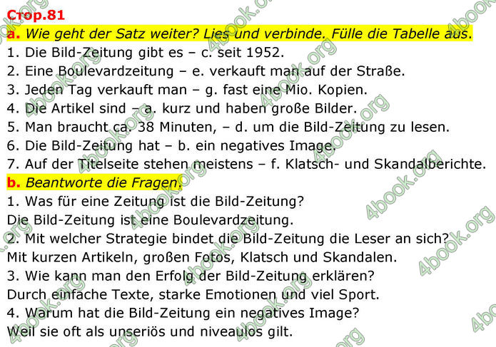 ГДЗ Німецька мова 8 клас Басай (2025)