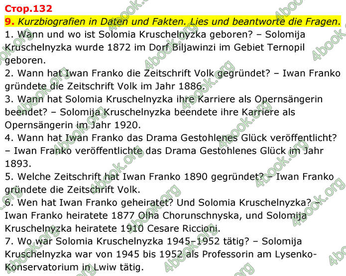 ГДЗ Німецька мова 8 клас Басай (2025)