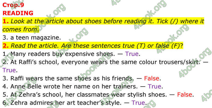 ГДЗ Зошит Prepare Англійська мова 8 клас Коста 2025