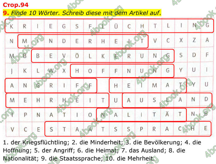 ГДЗ Зошит Німецька мова 8 клас Басай (2025)