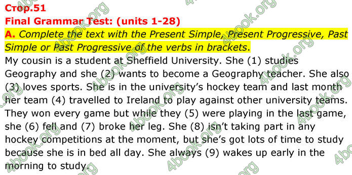 ГДЗ збірник тестів Англійської мова 8 клас Мітчелл