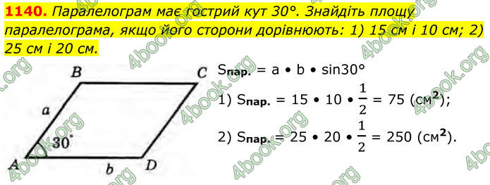 ГДЗ Геометрія 8 клас Бурда (2025)