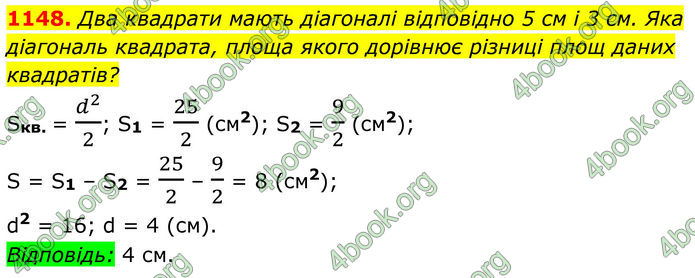 ГДЗ Геометрія 8 клас Бурда (2025)