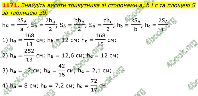 ГДЗ Геометрія 8 клас Бурда (2025)