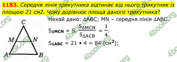 ГДЗ Геометрія 8 клас Бурда (2025)