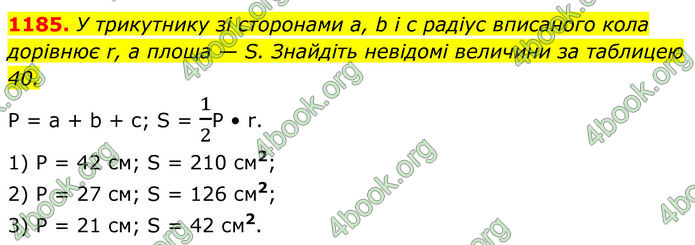 ГДЗ Геометрія 8 клас Бурда (2025)