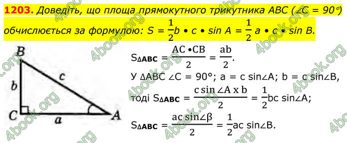 ГДЗ Геометрія 8 клас Бурда (2025)