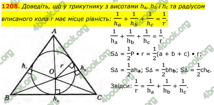 ГДЗ Геометрія 8 клас Бурда (2025)