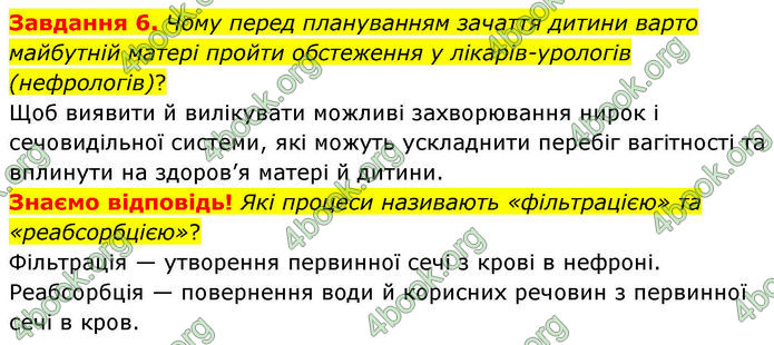 ГДЗ Робочий зошит біологія 8 клас Мирна (НУШ)