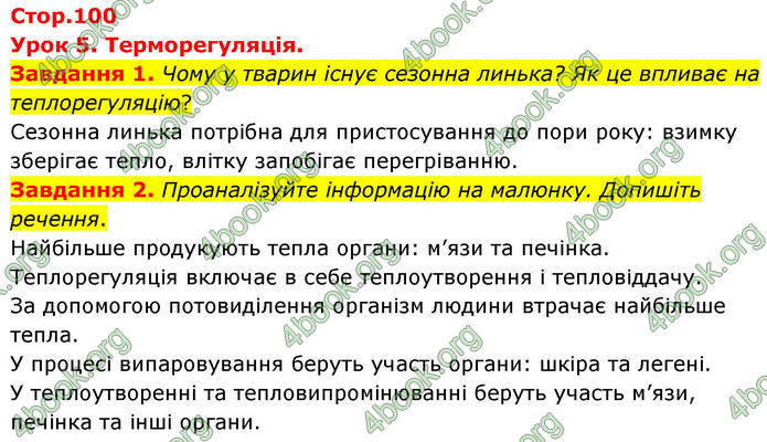 ГДЗ Робочий зошит біологія 8 клас Мирна (НУШ)