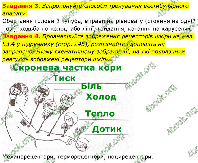 ГДЗ Робочий зошит біологія 8 клас Мирна (НУШ)