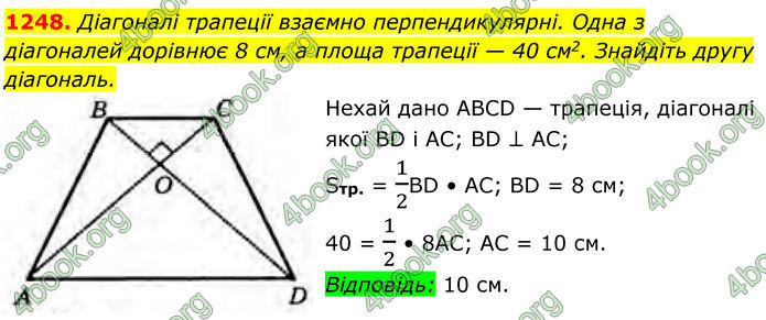 ГДЗ Геометрія 8 клас Бурда (2025)