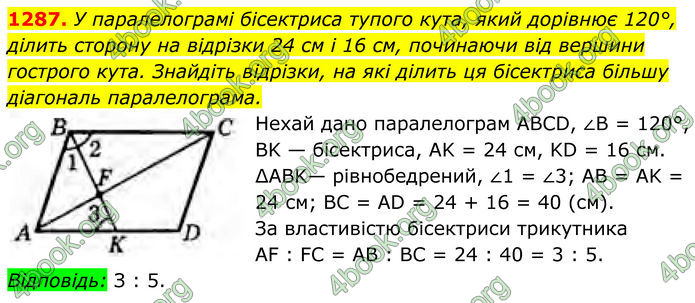 ГДЗ Геометрія 8 клас Бурда (2025)