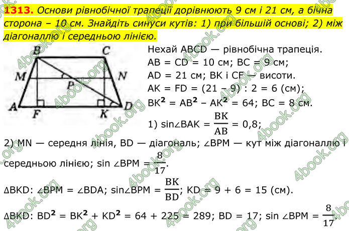 ГДЗ Геометрія 8 клас Бурда (2025) ГДЗ Геометрія 8 клас Бурда (2025)