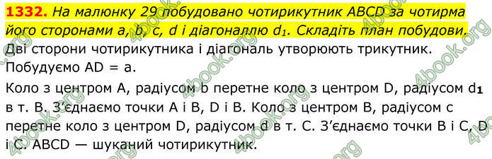 ГДЗ Геометрія 8 клас Бурда (2025)