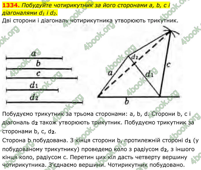 ГДЗ Геометрія 8 клас Бурда (2025)