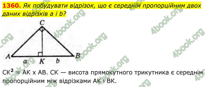 ГДЗ Геометрія 8 клас Бурда (2025)