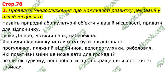 ГДЗ Зошит Географія 8 клас Гільберг (2025)