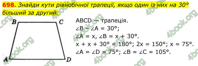 ГДЗ Геометрія 8 клас Бевз (2025) ГДЗ Геометрія 8 клас Бевз (2025)