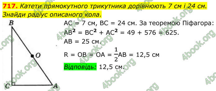 ГДЗ Геометрія 8 клас Бевз (2025)
