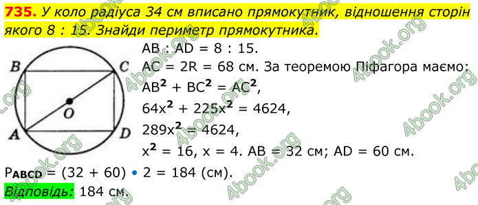 ГДЗ Геометрія 8 клас Бевз (2025)