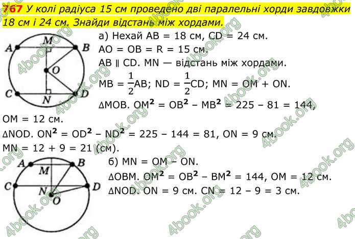 ГДЗ Геометрія 8 клас Бевз (2025)