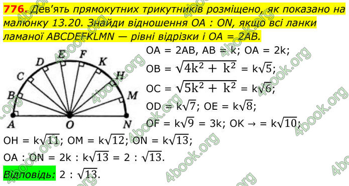ГДЗ Геометрія 8 клас Бевз (2025)