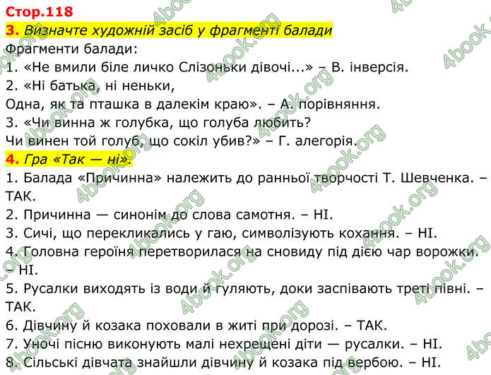 ГДЗ Українська література 8 клас Авраменко (2025)