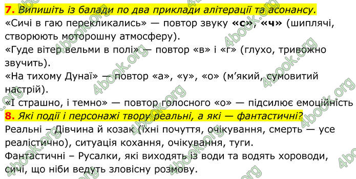 ГДЗ Українська література 8 клас Авраменко (2025)
