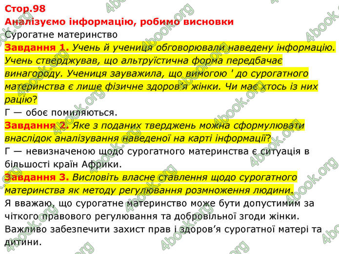 ГДЗ зошит з біології 8 клас Андерсон 2025