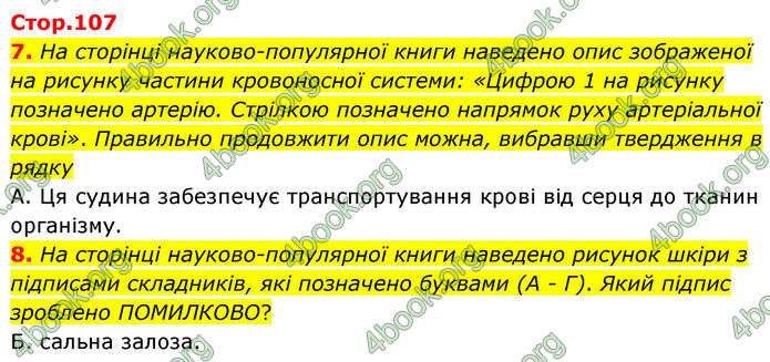 ГДЗ зошит з біології 8 клас Андерсон 2025