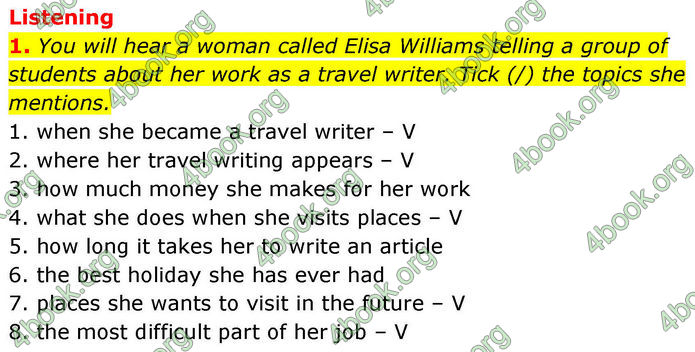 ГДЗ Зошит Prepare Англійська мова 8 клас Гарет Джонс 2025