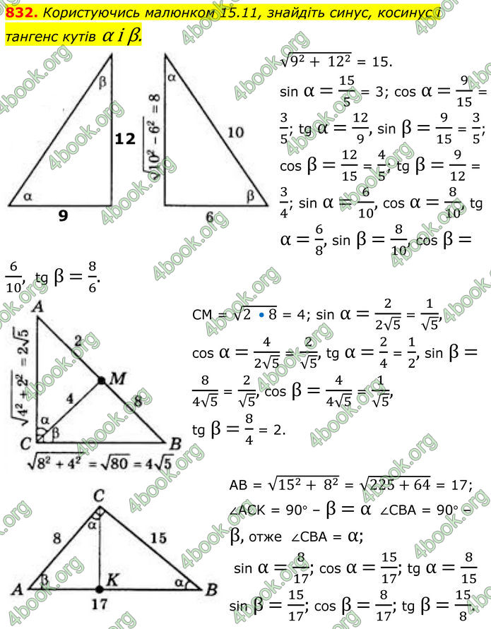 ГДЗ Геометрія 8 клас Бевз (2025) ГДЗ Геометрія 8 клас Бевз (2025)