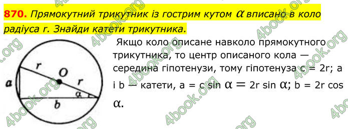 ГДЗ Геометрія 8 клас Бевз (2025)