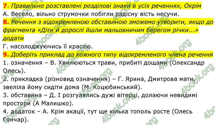 ГДЗ зошит Українська мова 8 клас Заболотний