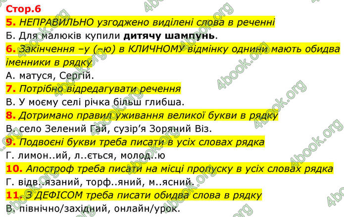 ГДЗ зошит Українська мова 7 клас Заболотний