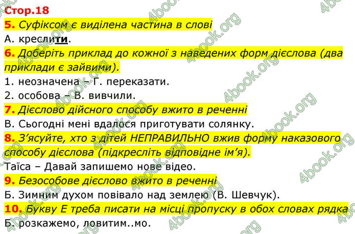 ГДЗ зошит Українська мова 7 клас Заболотний