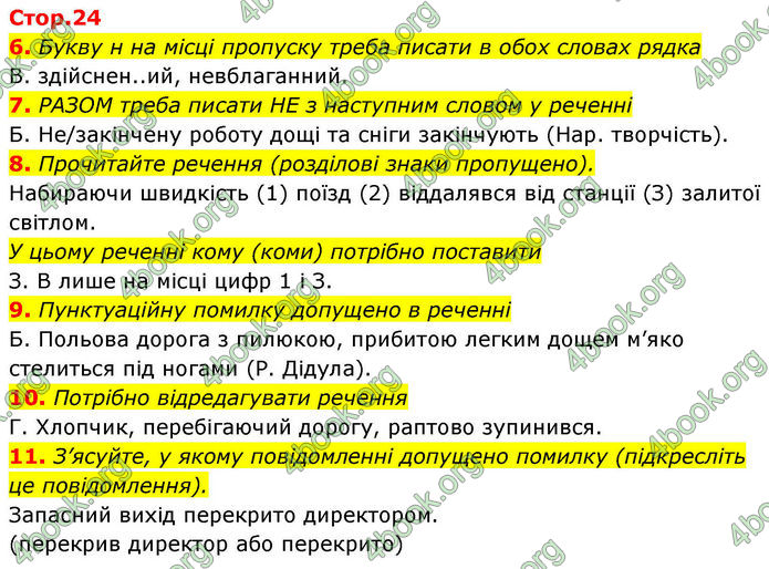 ГДЗ зошит Українська мова 7 клас Заболотний