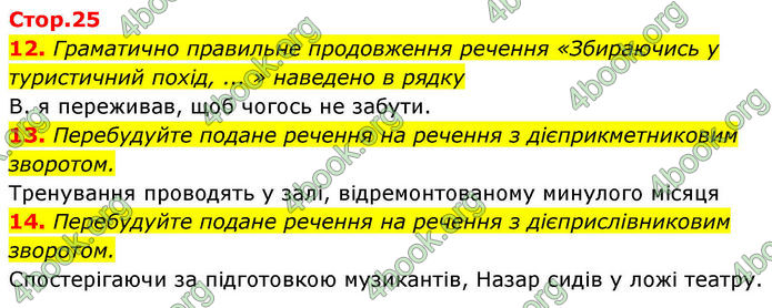 ГДЗ зошит Українська мова 7 клас Заболотний