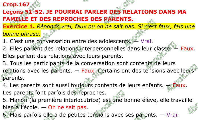 ГДЗ Французька мова 8 клас Чумак (НУШ)