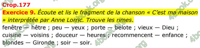 ГДЗ Французька мова 8 клас Чумак (НУШ)
