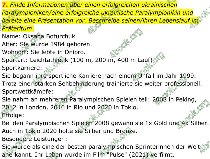 ГДЗ Німецька мова 8 клас Сотникова (2025) 4 рік