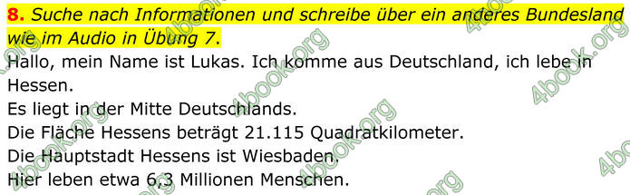 ГДЗ Німецька мова 8 клас Сотникова (2025) 4 рік