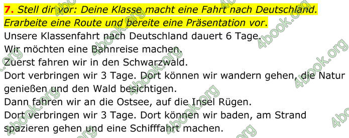 ГДЗ Німецька мова 8 клас Сотникова (2025) 4 рік