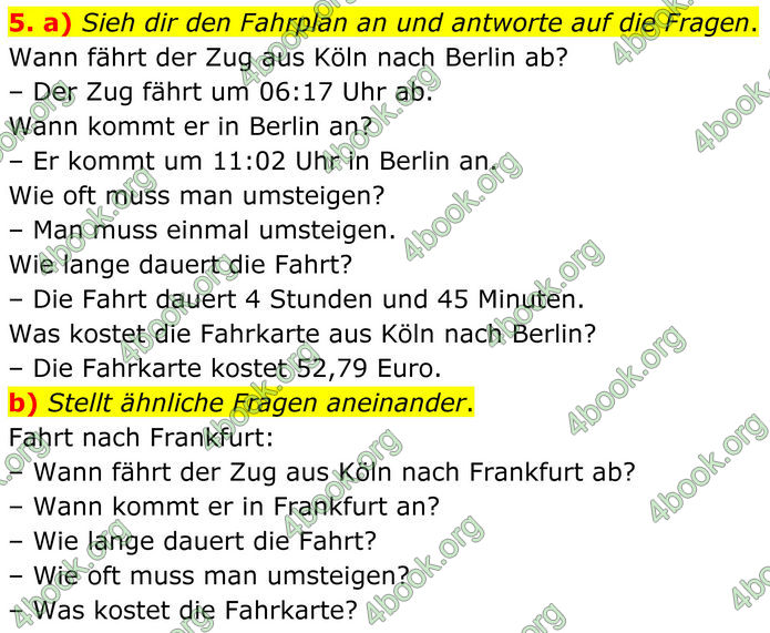 ГДЗ Німецька мова 8 клас Сотникова (2025) 4 рік