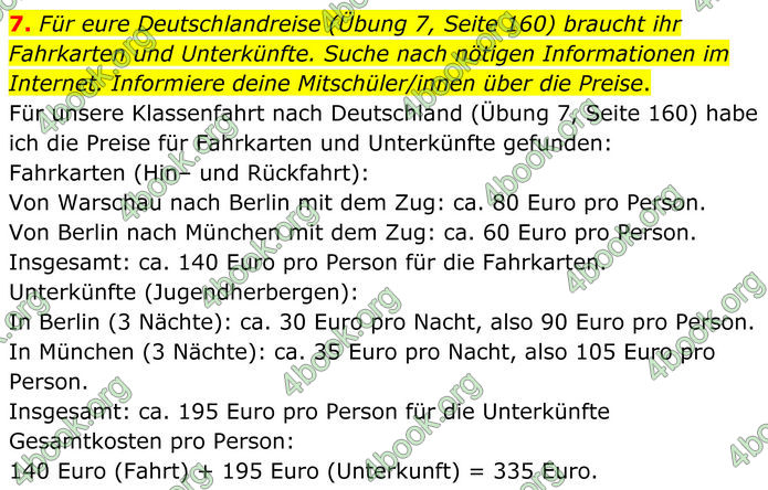 ГДЗ Німецька мова 8 клас Сотникова (2025) 4 рік