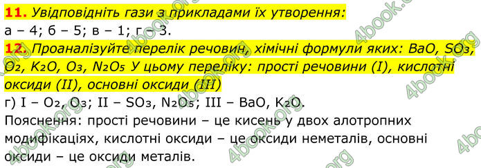 ГДЗ Хімія 8 клас Мідак